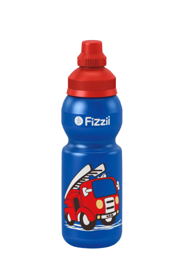 FIZZII Kinder Trinkflasche 330 oder 600 ml Sprudelsicher