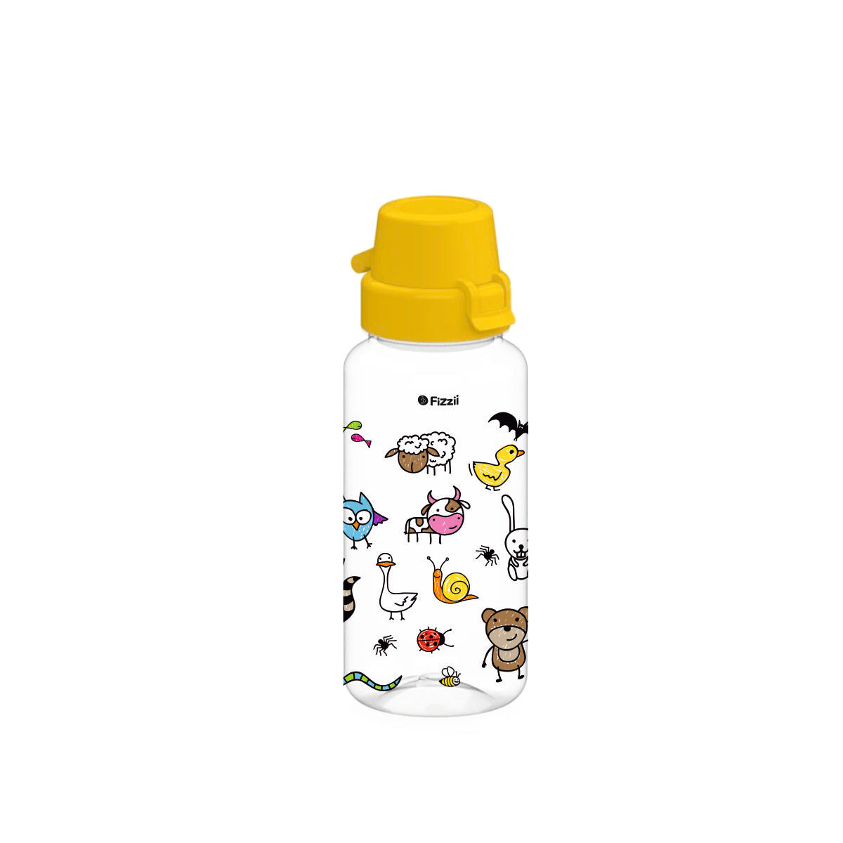 FIZZII Kindergarten Trinkflasche Bambini 400 ml Sprudelsicher