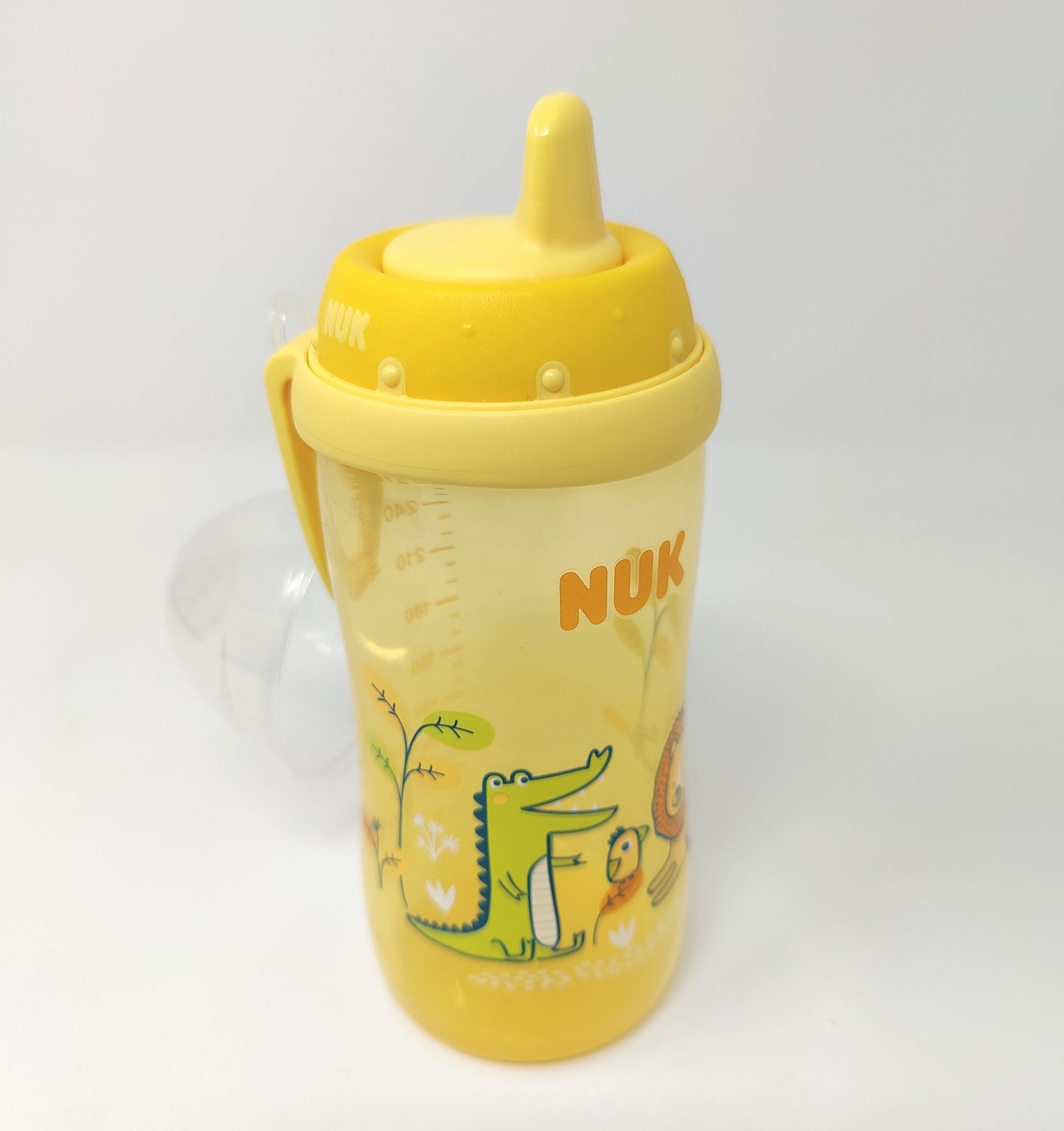 NUK Kiddy Cup Baby Trinklernflasche 300ml mit Hardspout Trinkschnabel 12m+