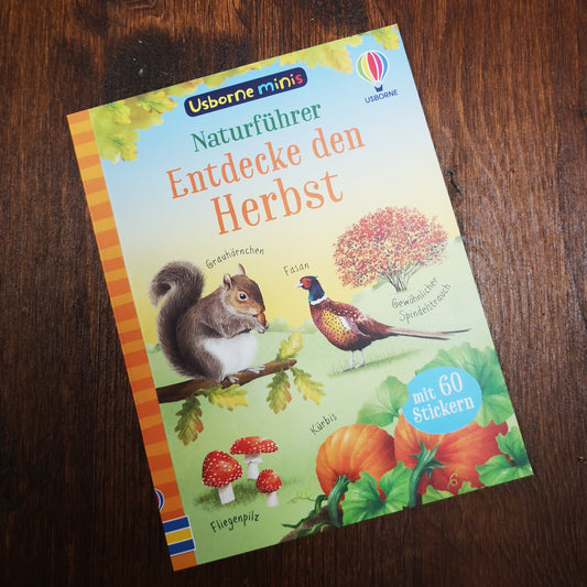 Usborne Minis Naturführer - Entdecke den Herbst 6J+