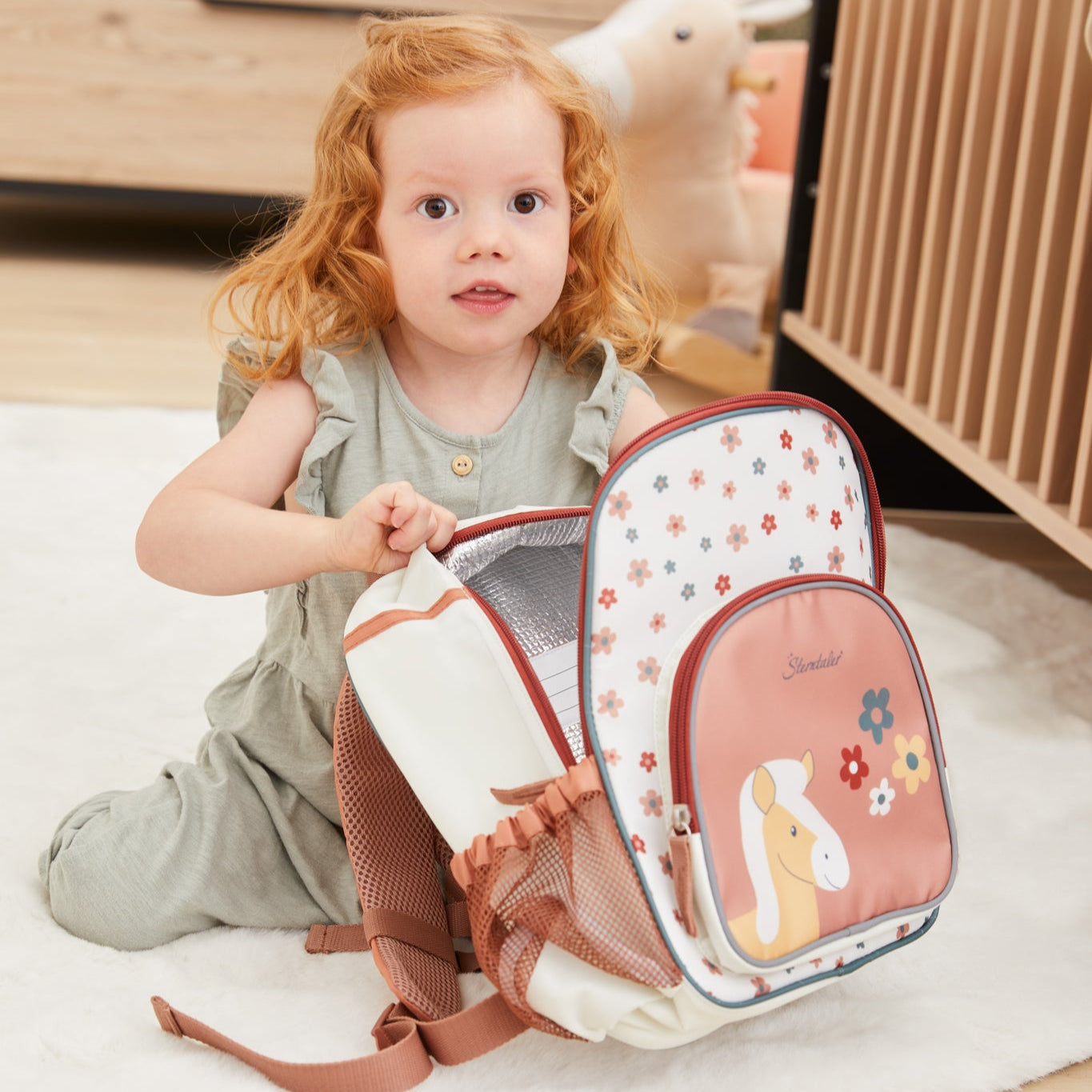 Sterntaler Kinder Rucksack Pferd Sunny, 3J+
