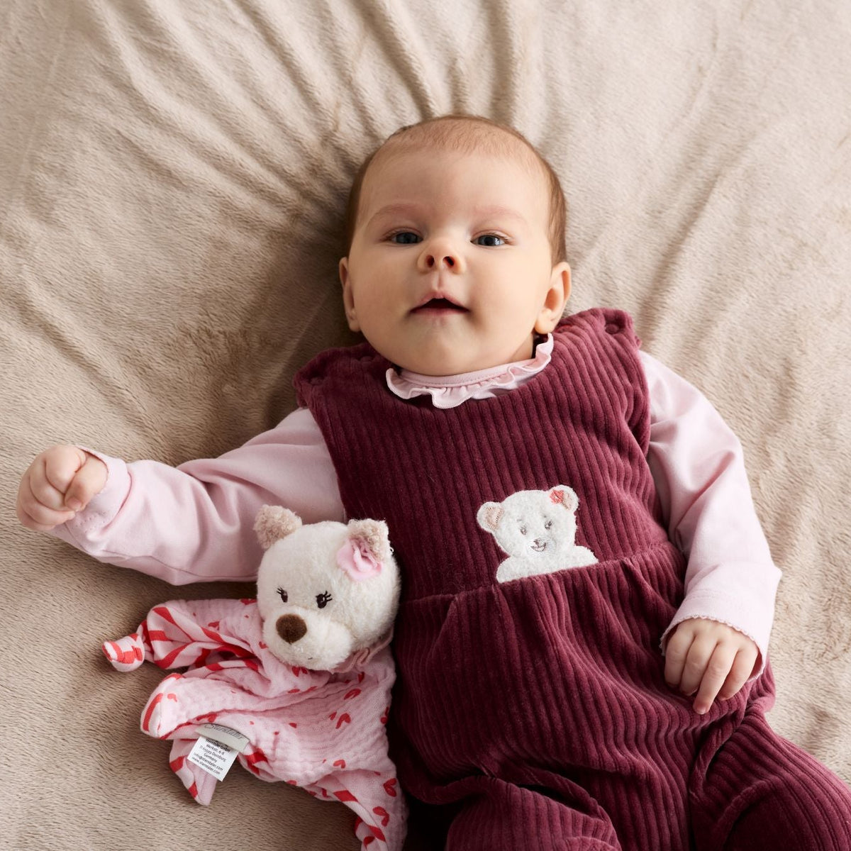 Sterntaler Nicki Cord Stramplerset Bärchen Beere