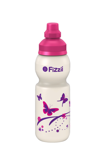 FIZZII Kinder Trinkflasche 330 oder 600 ml Sprudelsicher