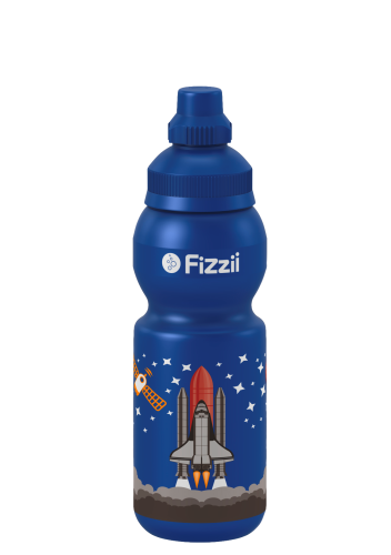 FIZZII Kinder Trinkflasche 330 oder 600 ml Sprudelsicher