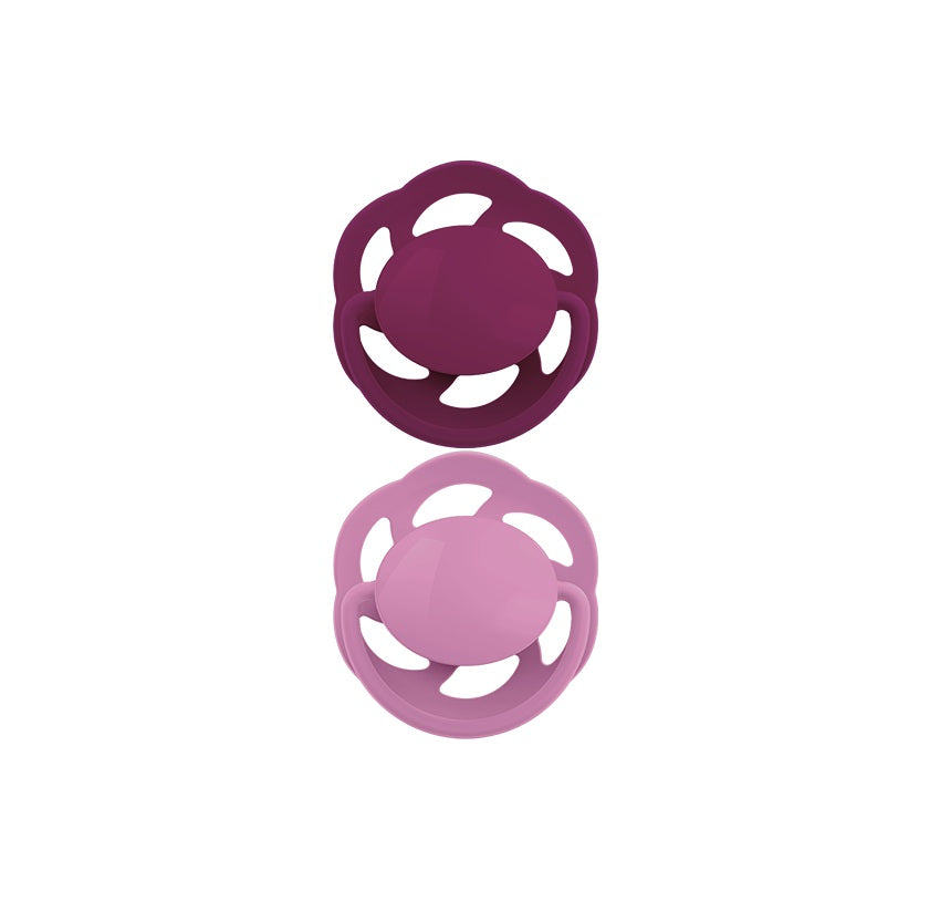 NIP Cherry Schnuller 2er Rund Form Latex Kirschform Naturform