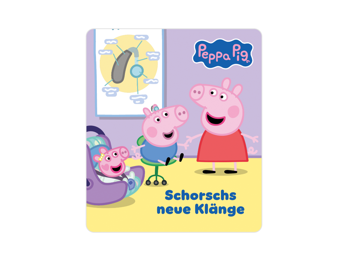 tonies Hörfigur für Toniebox: Peppa Pig Schorschs neue Klänge 3J+