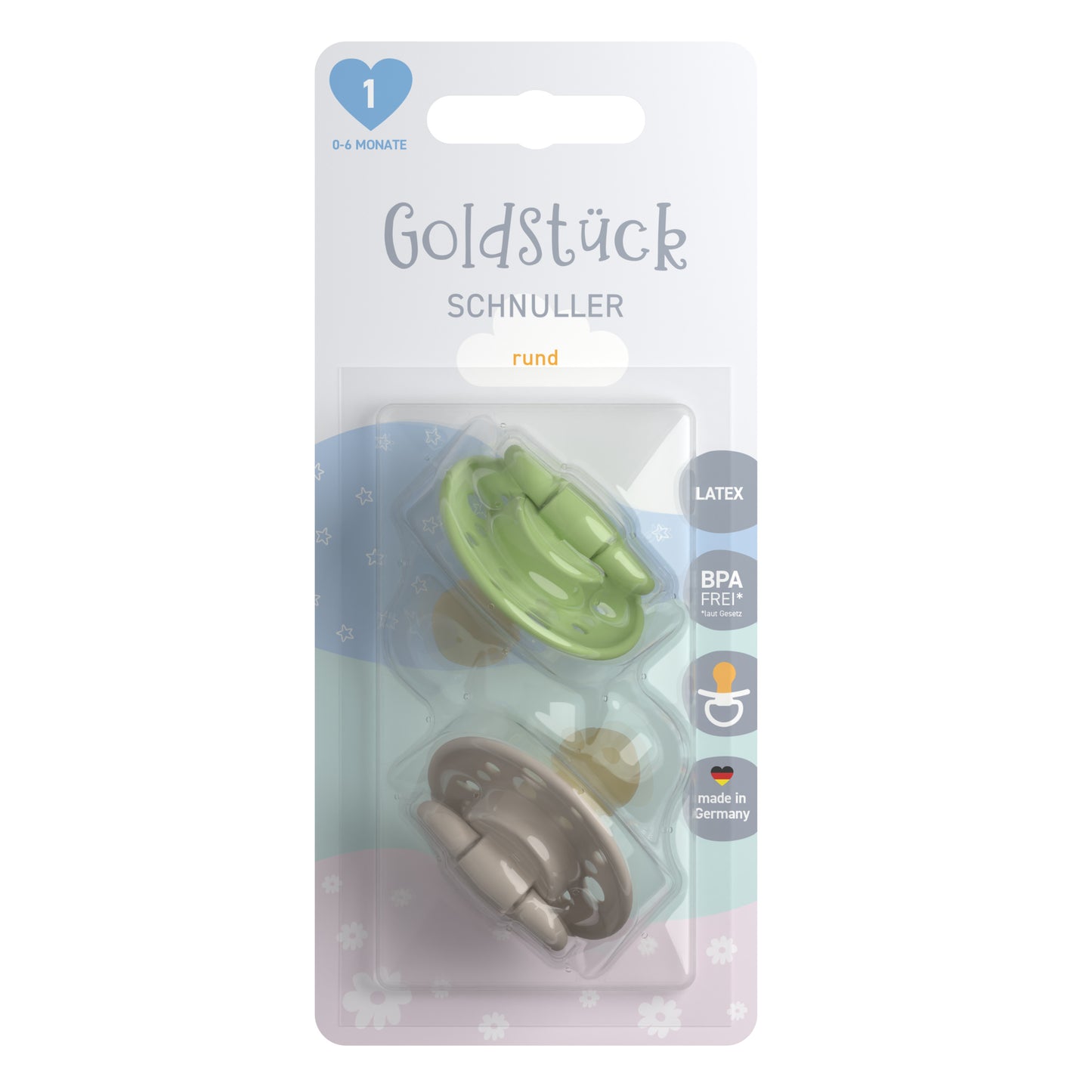 Goldstück Cherry Schnuller 2er Pack