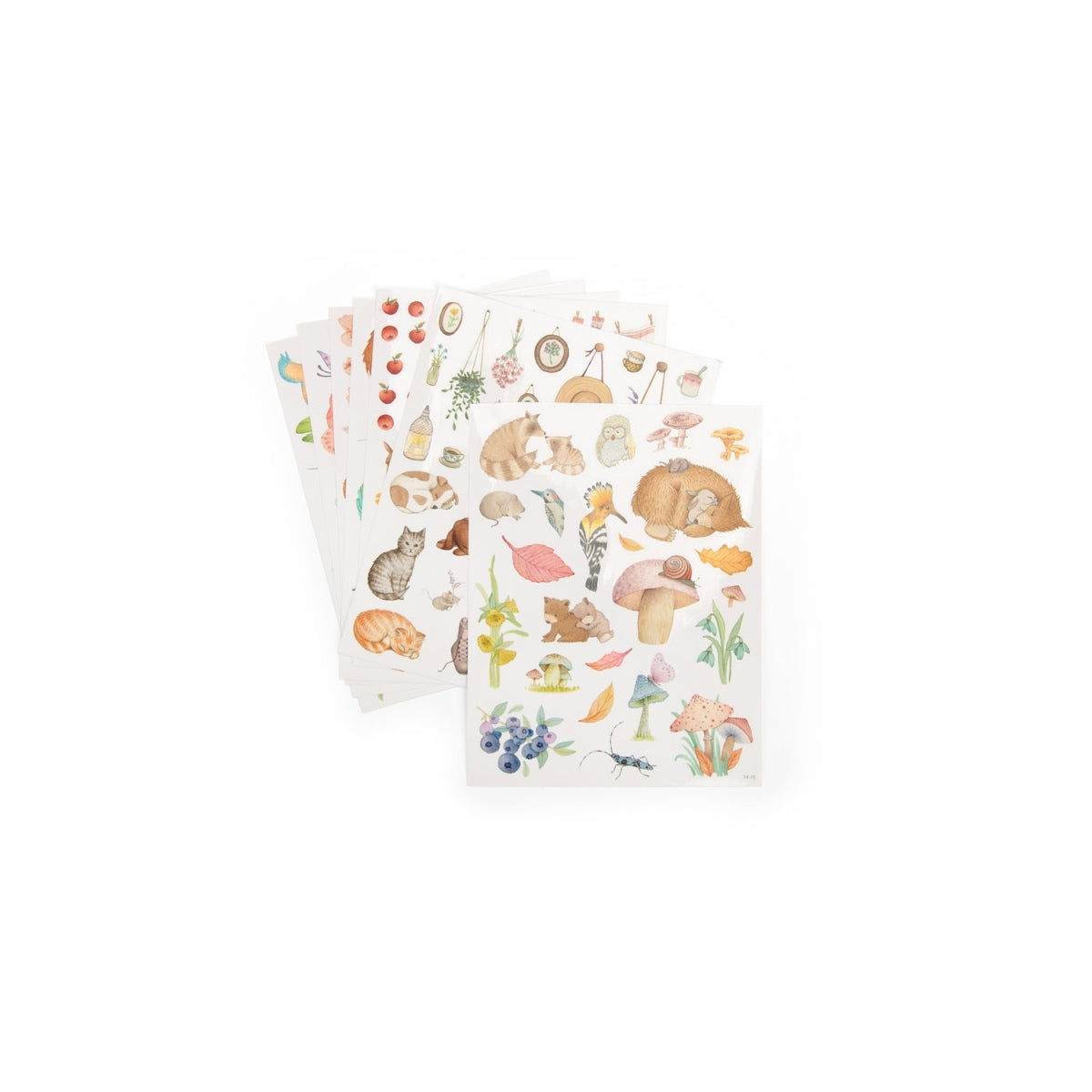 Moulin Roty Malbuch Les Rosalies mit Stickern