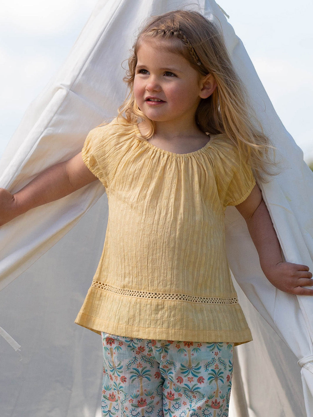 Kite Together Bluse Sand