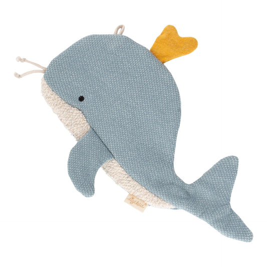 Sigikid Baby Schmusetuch Wal blau