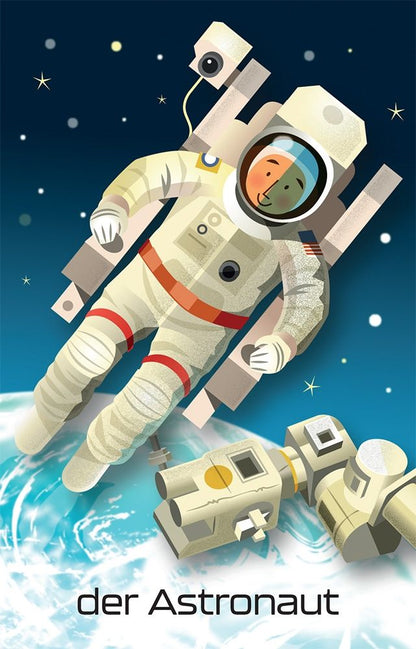 Usborne Kartenspiel Schnapp und weg: Weltall 3J+