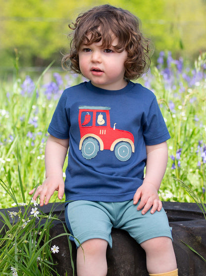 Kite Traktor T-Shirt Navy