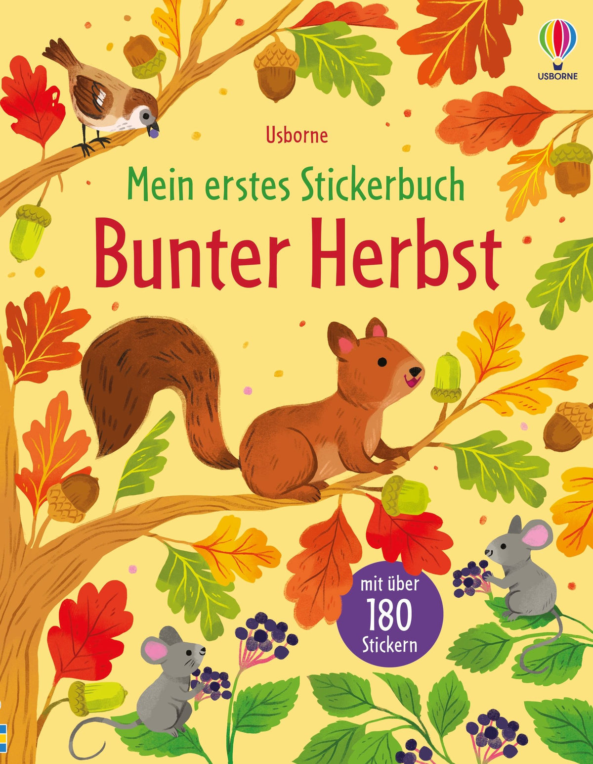 Usborne Kinder Stickerbuch: Bunter Herbst