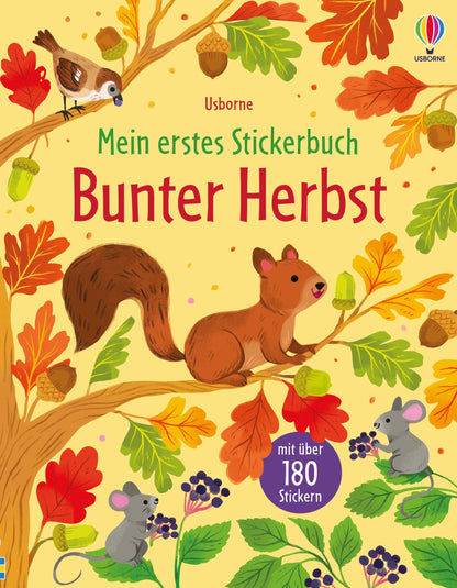 Usborne Kinder Stickerbuch: Bunter Herbst