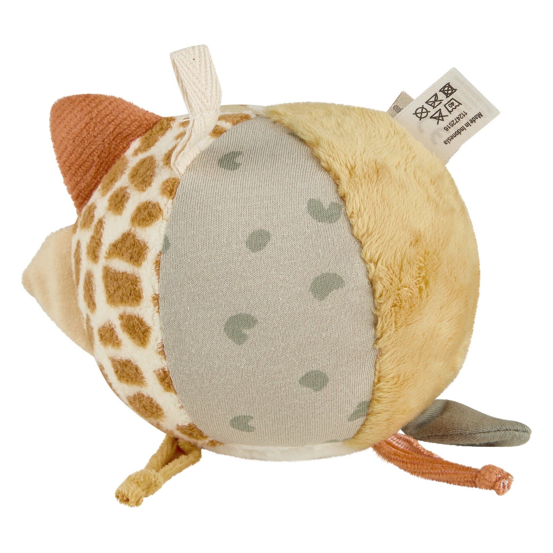 Sterntaler Baby Spielball Stoffball Safari Natur Gelb