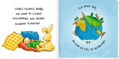 Coppenrath Die Spiegelburg Willkommen Kleines Baby - Stoffhase Felix 10cm