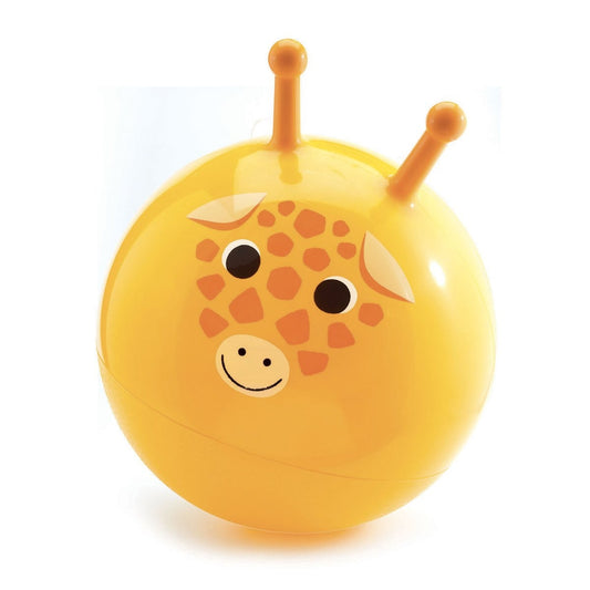 Djeco Jumpy Gigi Hüpfball Giraffe gelb 3J+