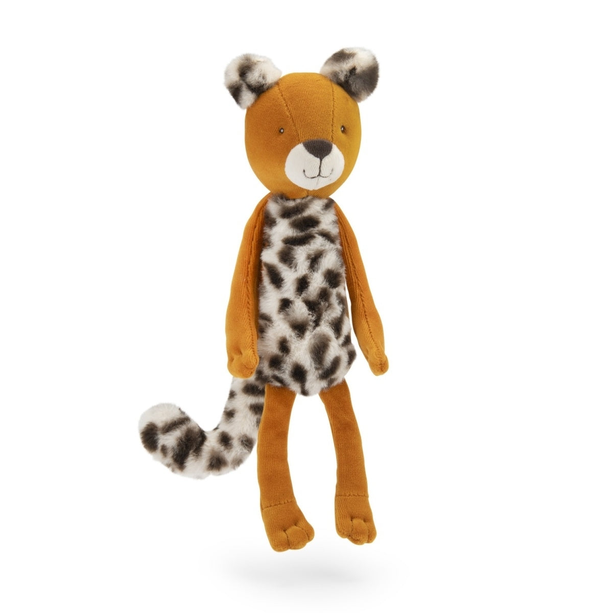 Moulin Roty Mawa Plüschtier Leopard Taïgo in Geschenkdose