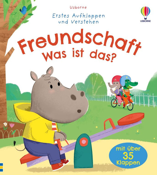 Usborne Kinderbuch mit Klappen: Freundschaft 3J+