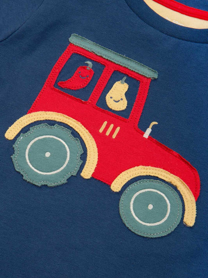 Kite Traktor T-Shirt Navy