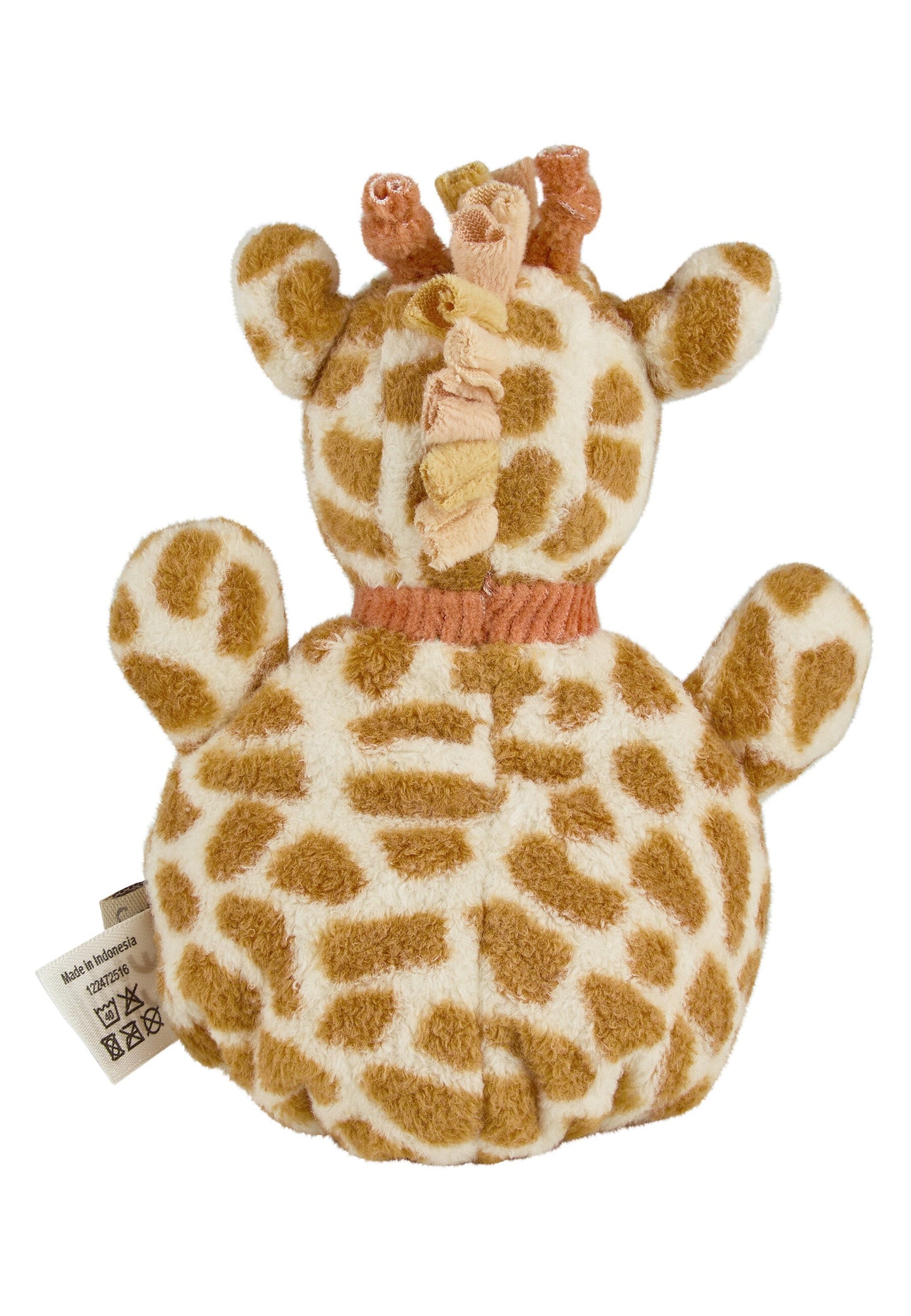Sterntaler Knuddelsäckchen Rassel mit Knisterpapier Giraffe Kaya Gelb