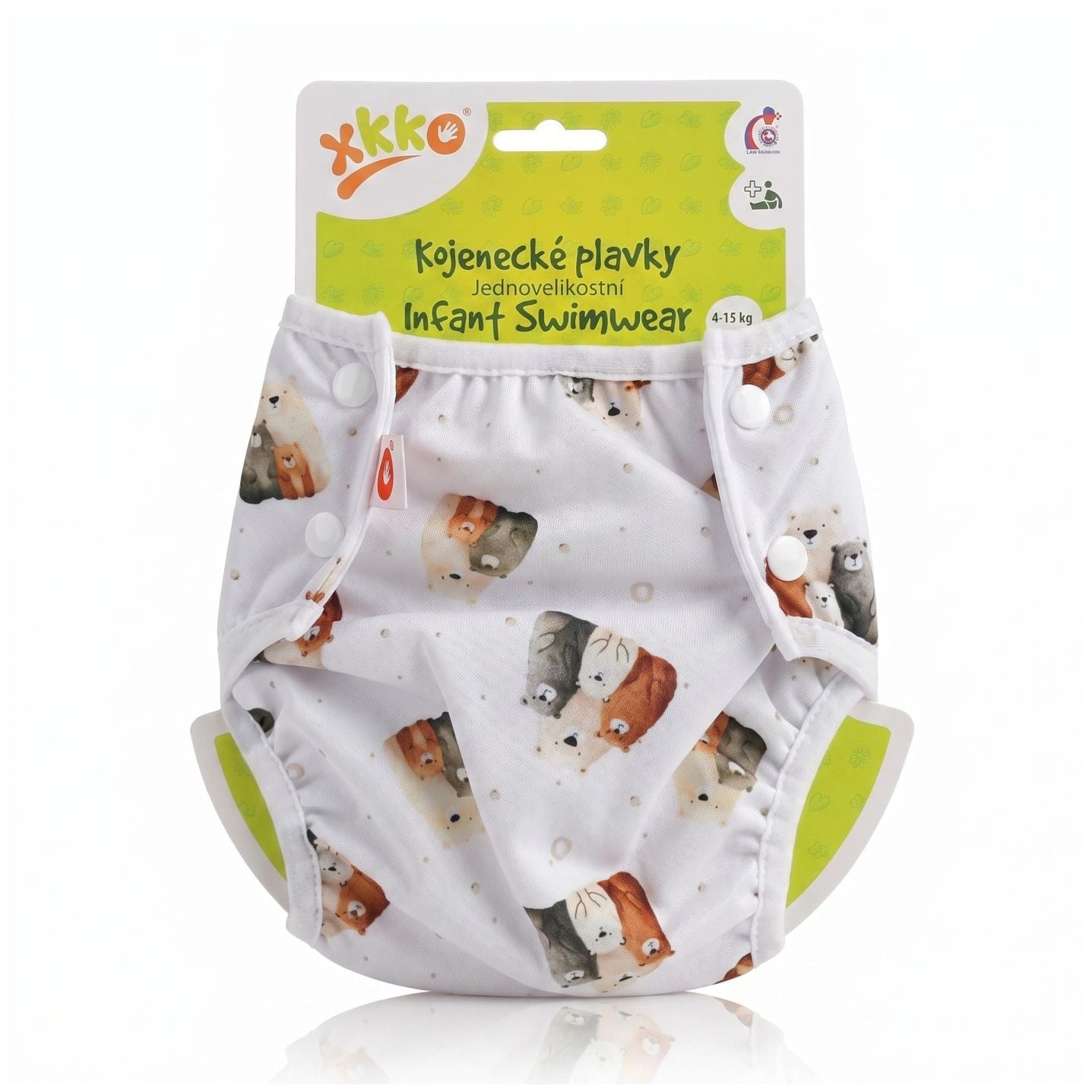 xkko PUL Badewindel Schwimmwindel mitwachsend von 4-15 kg  waschbar & ökologisch