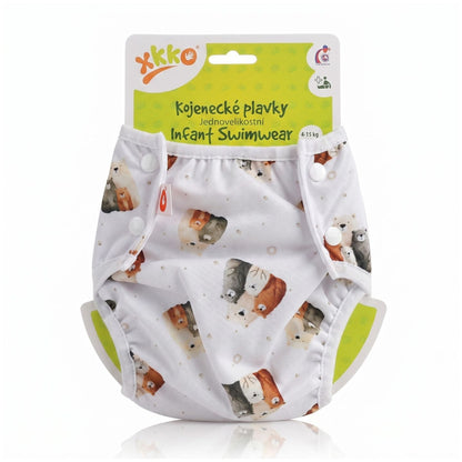 xkko PUL Badewindel Schwimmwindel mitwachsend von 4-15 kg  waschbar & ökologisch