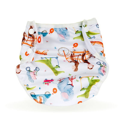 xkko PUL Badewindel Schwimmwindel mitwachsend von 4-15 kg  waschbar & ökologisch