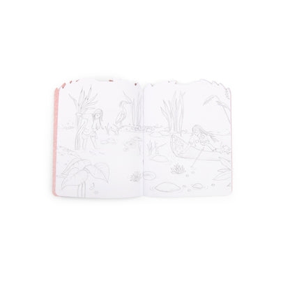 Moulin Roty Malbuch Les Rosalies mit Stickern