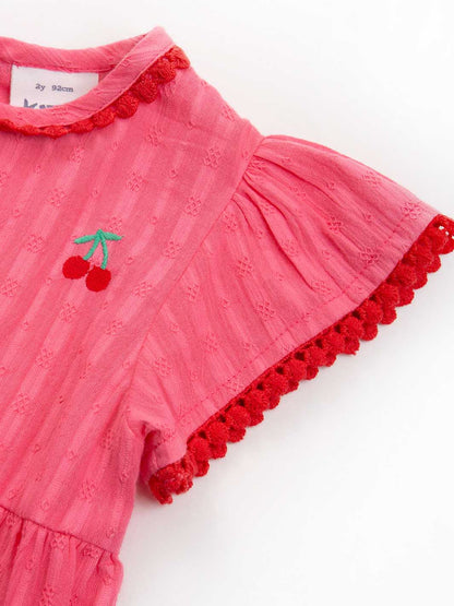 Kite Waterfall Kleid Rote Kirsche