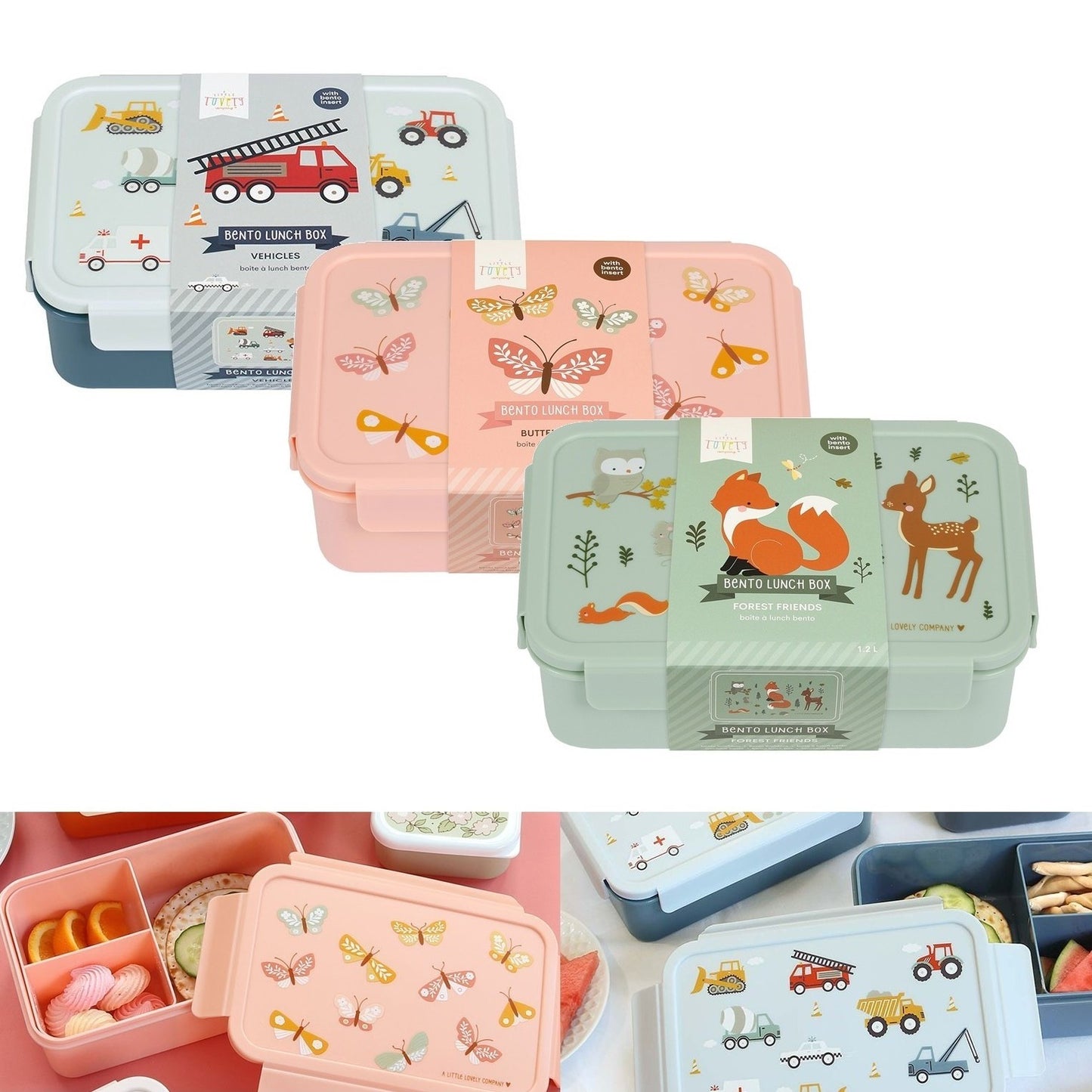 ALLC Kinder Bento Lunchbox Brotdose 14x21 cm