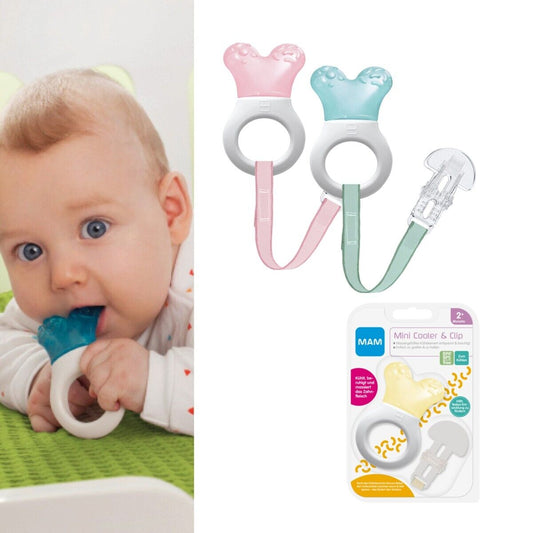 MAM Mini Cooler & Clip Baby Beißring