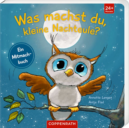 Coppenrath Mitmach Bilderbuch Kleine Nachteule ab 2 Jahren