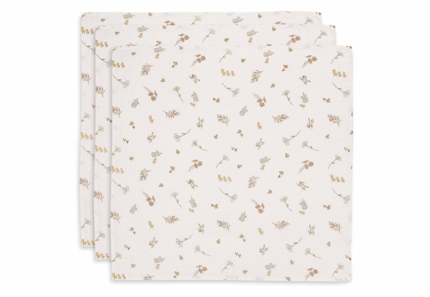 Jollein Mulltücher 70x70cm Riverside 3er Pack