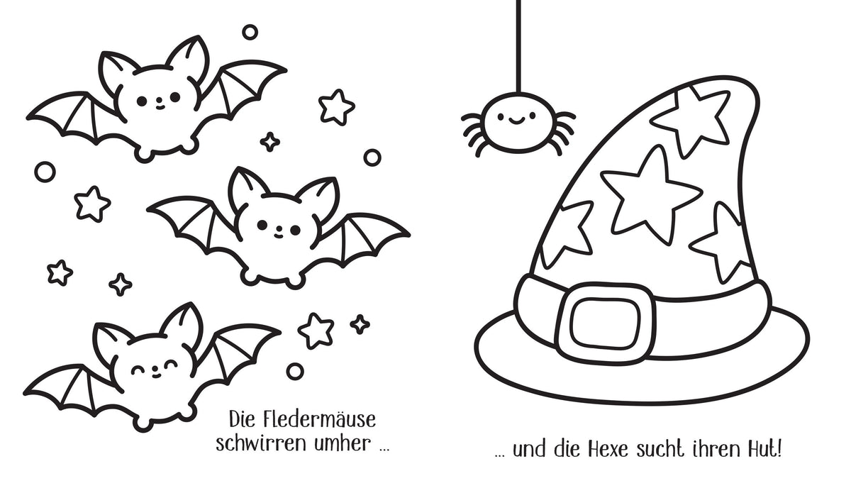 Usborne Malbuch - Kleine Kreativ-Werkstatt Ganz einfach ganz viel ausmalen: Bunter Herbst