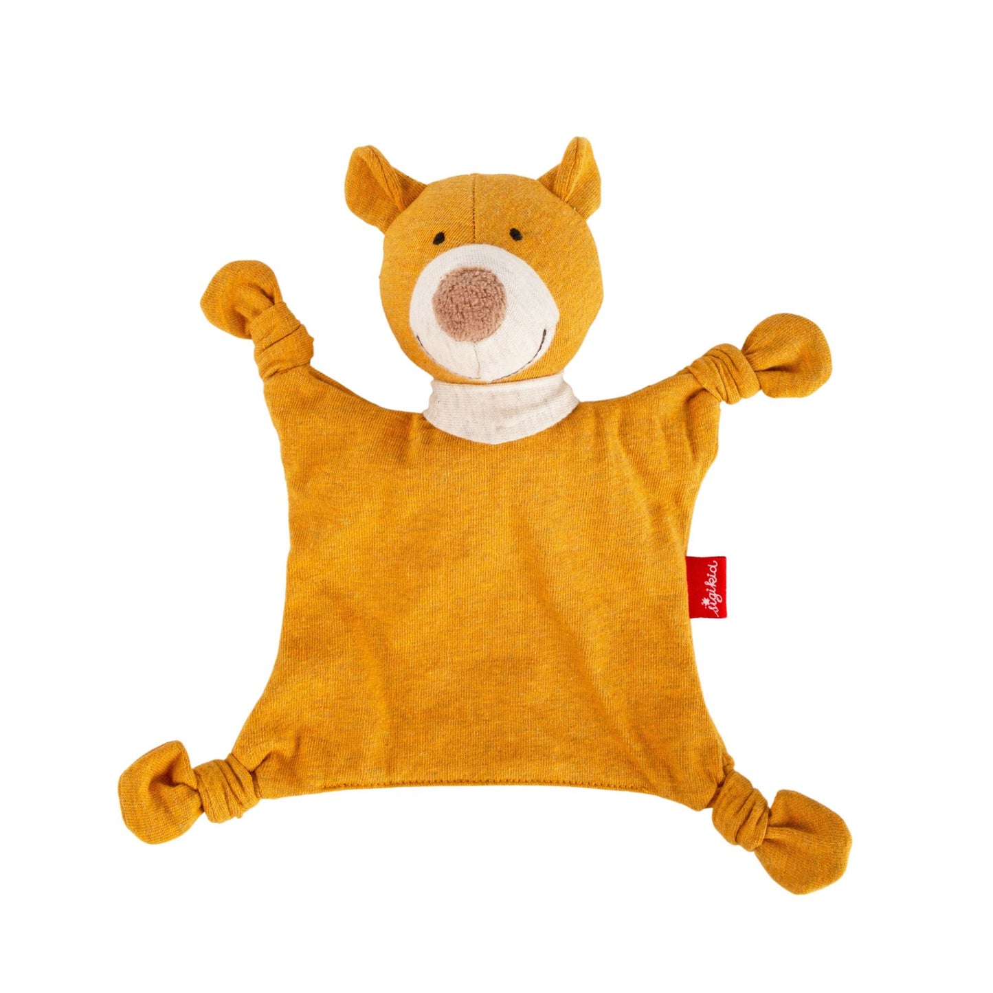 Sigikid Mini Schmusetuch Bär Gelb