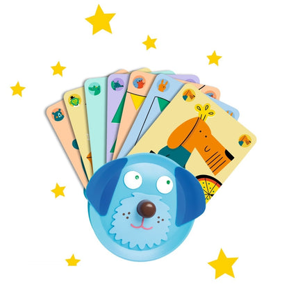 Djeco Kartenhalter Hund blau 3J+