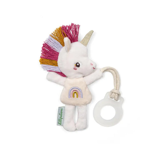 Lilliputiens Mini Schnullerhalter Einhorn Lena - Mini Freund der Nacht - Leuchtend