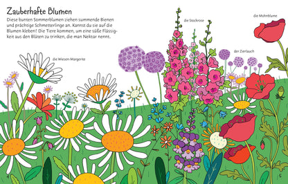 Usborne Kinder Stickerbuch: Im Garten