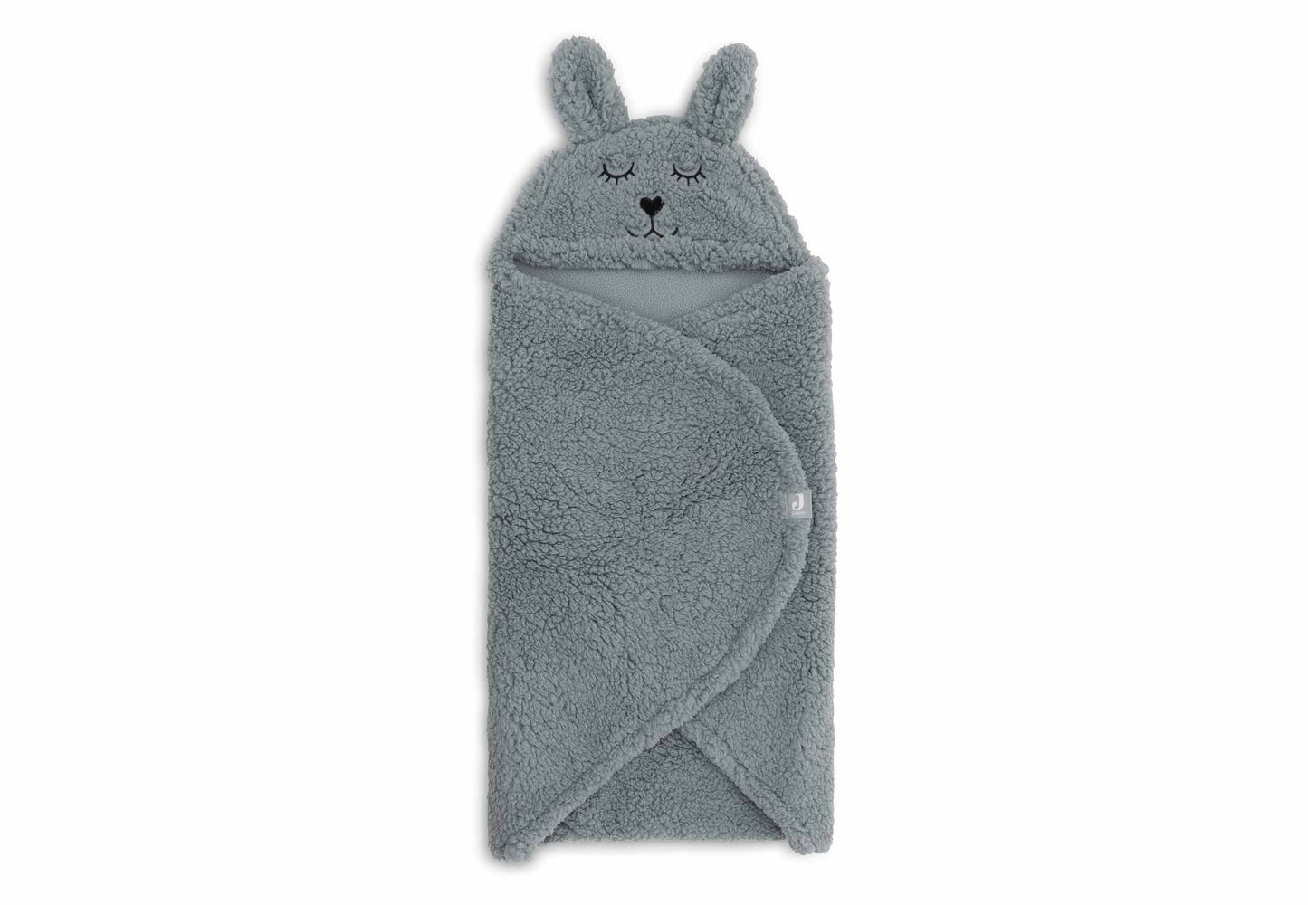Jollein Wickeldecke Einschlagdecke Bunny Sea Green