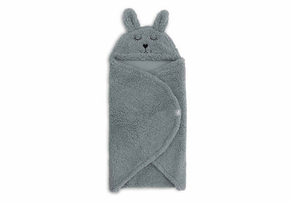 Jollein Wickeldecke Einschlagdecke Bunny Sea Green
