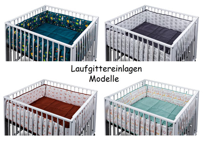 Tissi Faltbares 4-Eck Laufgitter Moritz oder Laufgittereinlage