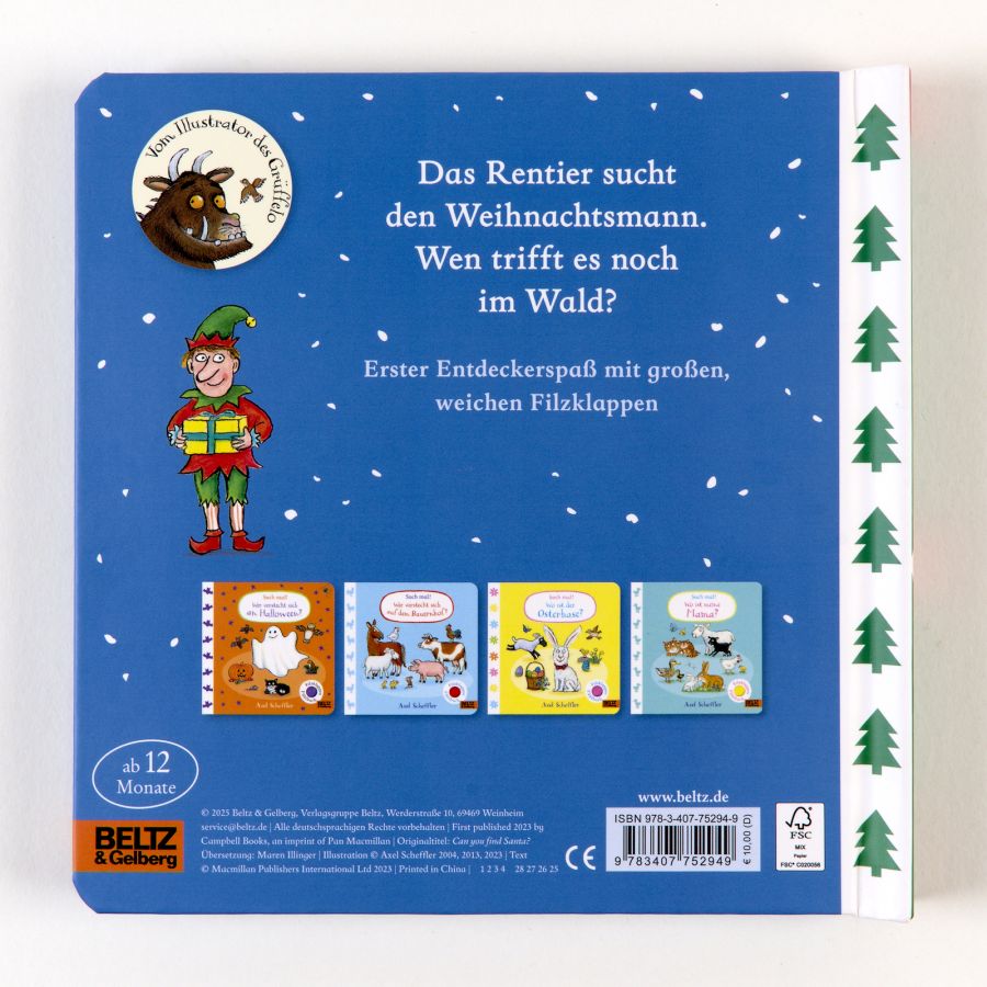 Such mal - Wo ist der Weihnachtsmann - Axel Scheffler