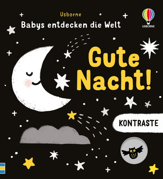Usborne Kontrastbuch Reihe: Gute Nacht