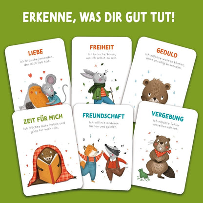 Rüsselfuchs Bedürfniskarten "Was brauche ich gerade?" Starke Fragen für Kinder 5J+