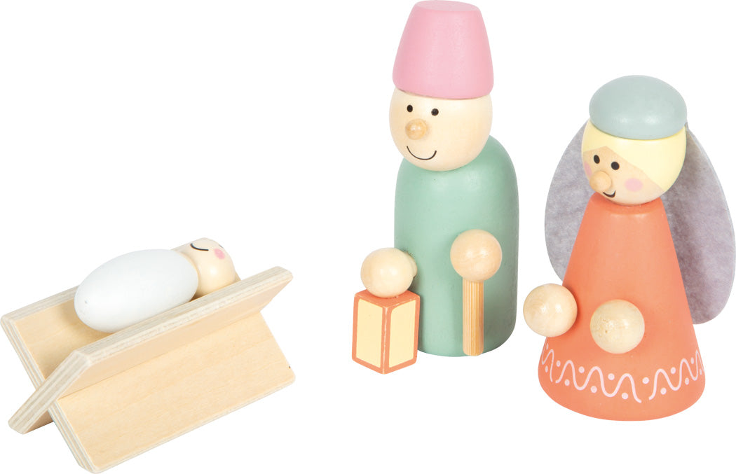 Small Foot Holz Weihnachtskrippe 3J+