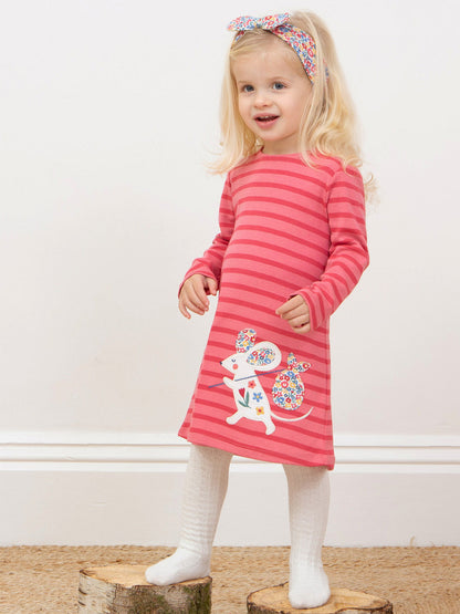 Kite Kleine Maus Langarm Kleid Pink