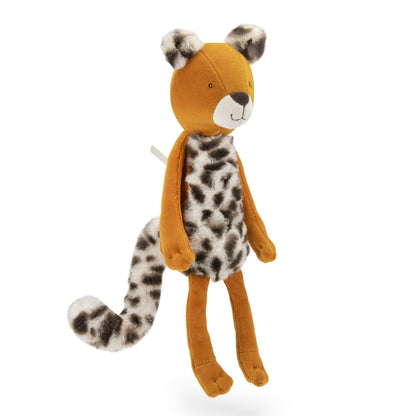 Moulin Roty Mawa Plüschtier Leopard Taïgo in Geschenkdose