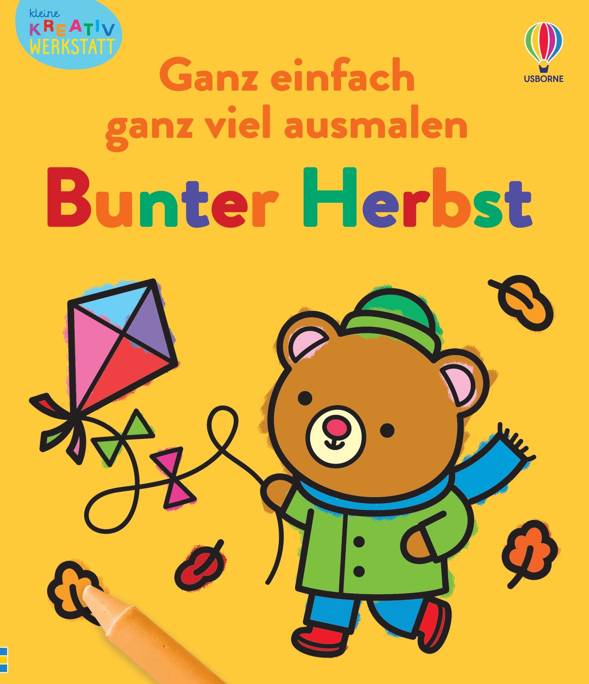 Usborne Malbuch - Kleine Kreativ-Werkstatt Ganz einfach ganz viel ausmalen: Bunter Herbst