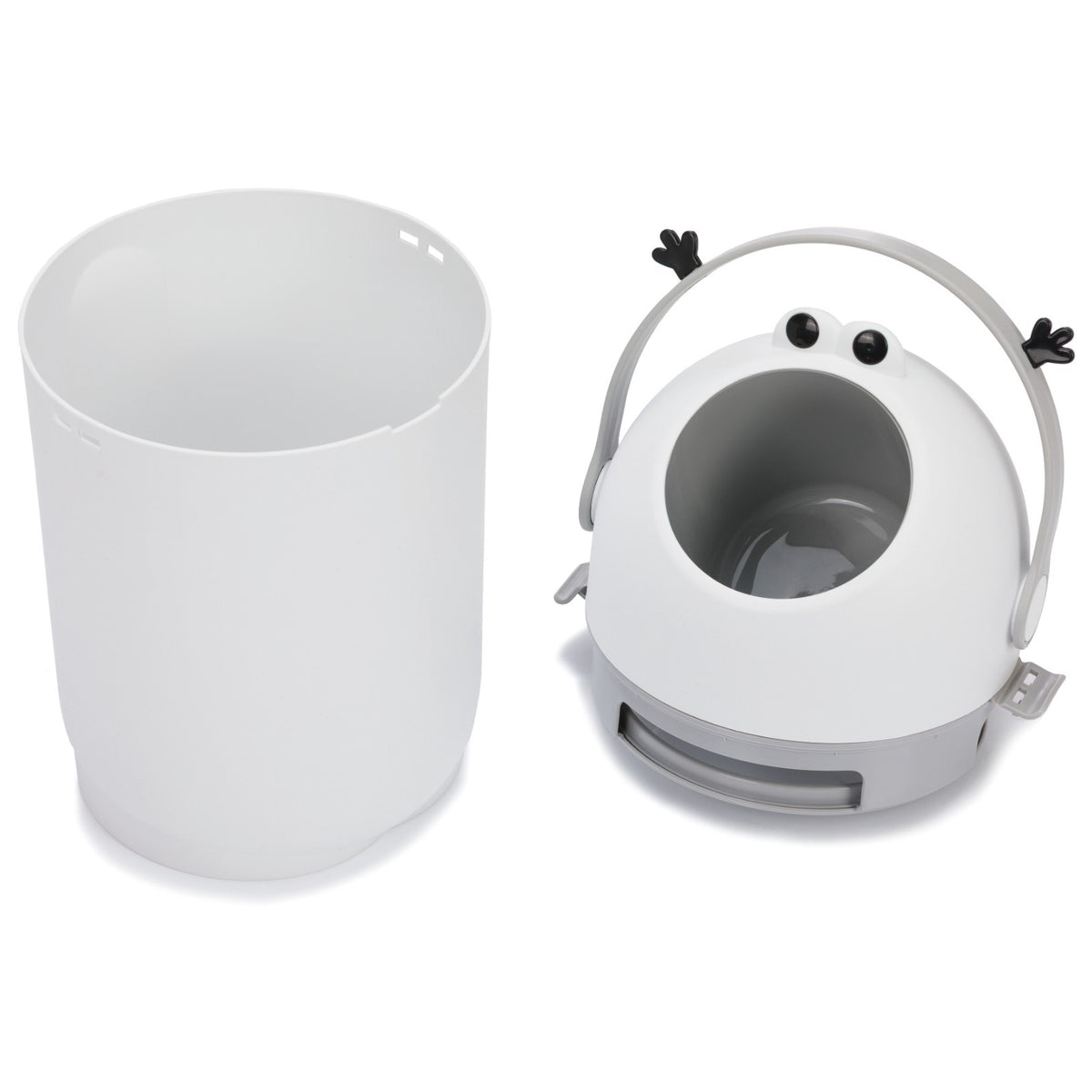Fillikid geruchsdichter Windeleimer Frog weiß 15 Liter